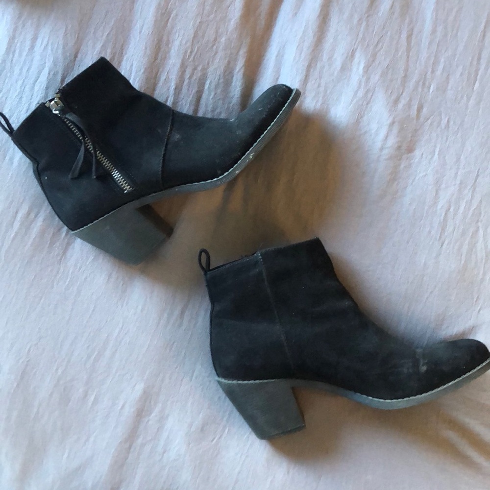 Suede Booties